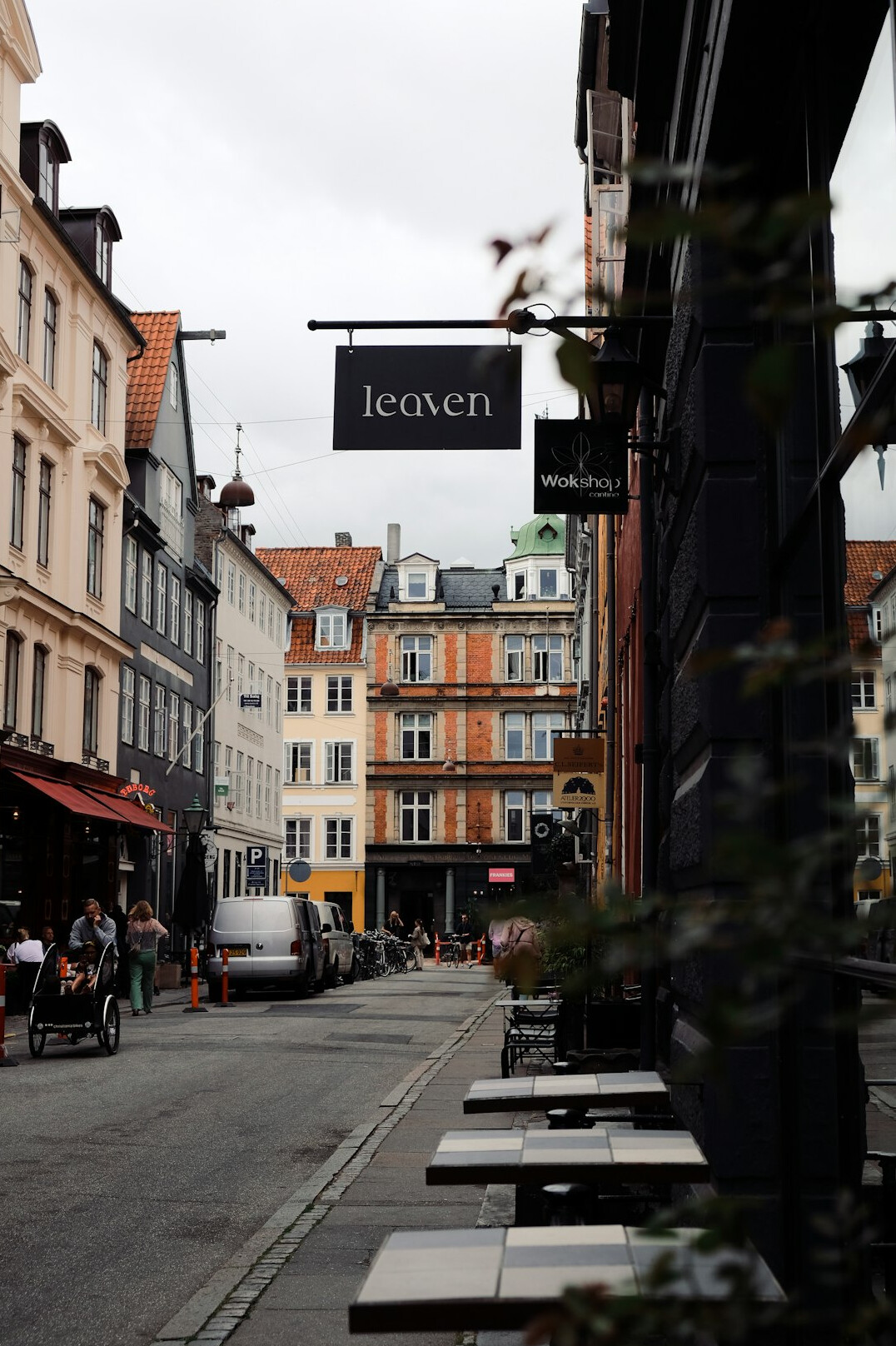 quiet copenhagen street