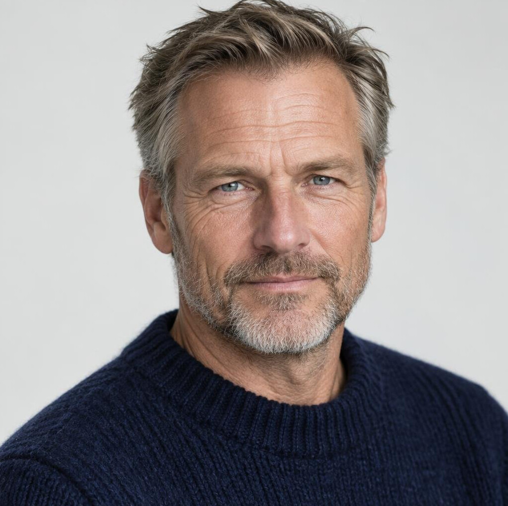 Portrait of a Danish fisherman from Aalborg