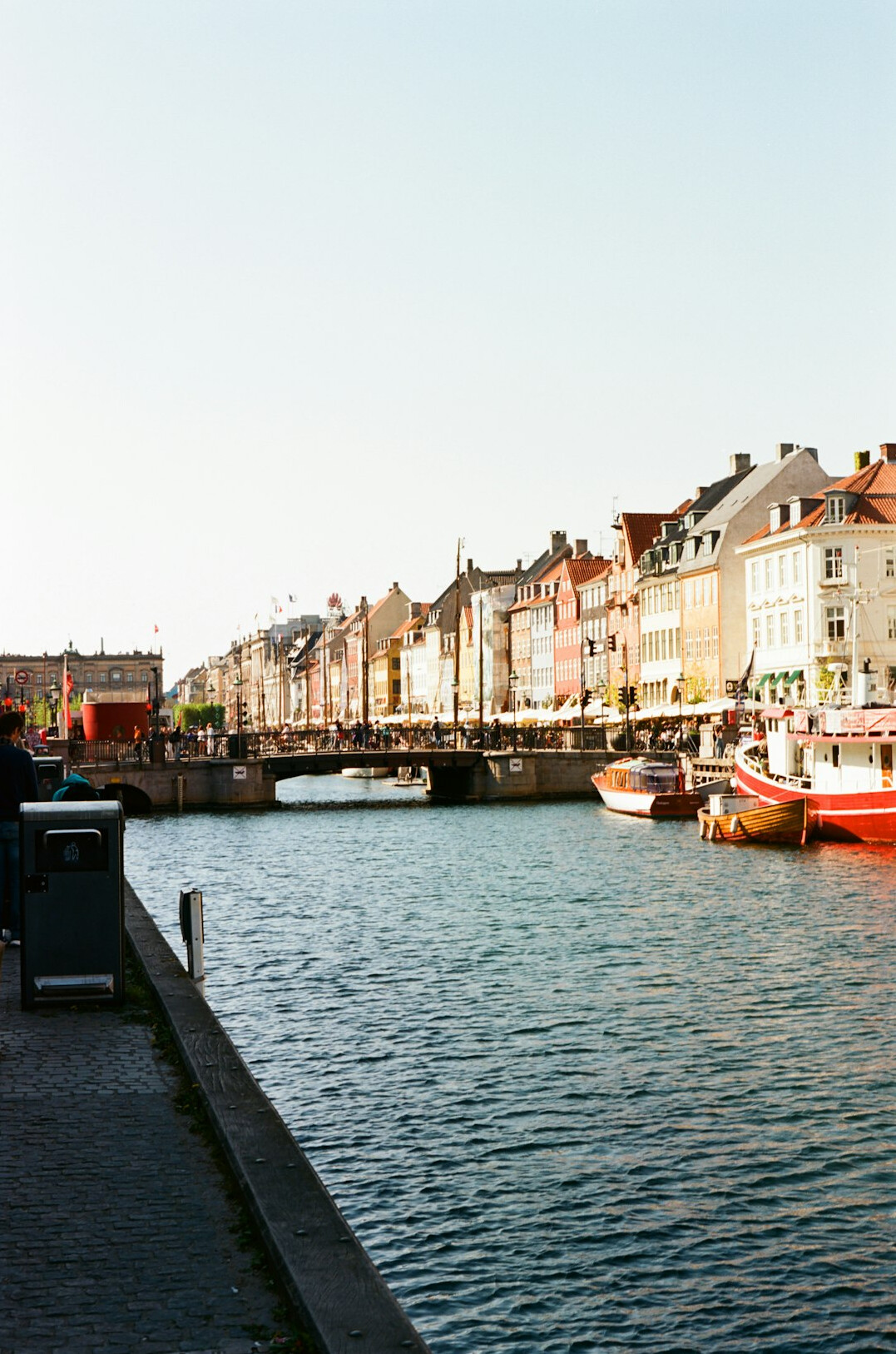 Portrait of a young Danish woman smiling in Copenhagen