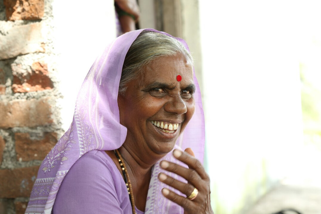 Portrait of an elderly Danish woman from Odense